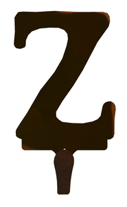 CHL-535 - Z Lodge Font Single Coat Hook