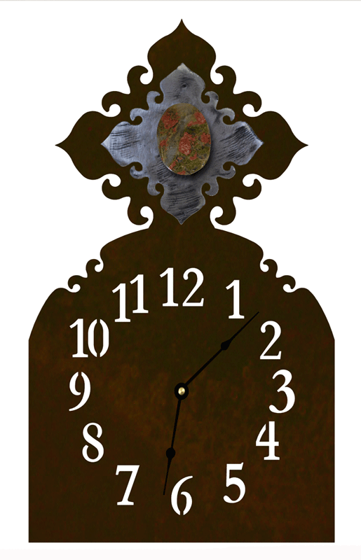 CL-7039 - Unikite Stone Table Clock