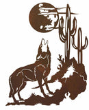 WA-4211 - Howling Coyote 42" Wall Art