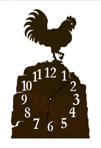 CL-7022 - Rooster Table Clock