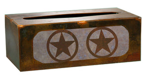 TC-9240 - Texas Star Rectangle Tissue Box Cover