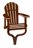 CHL-100 - Adirondack Chair Large Single Coat Hook