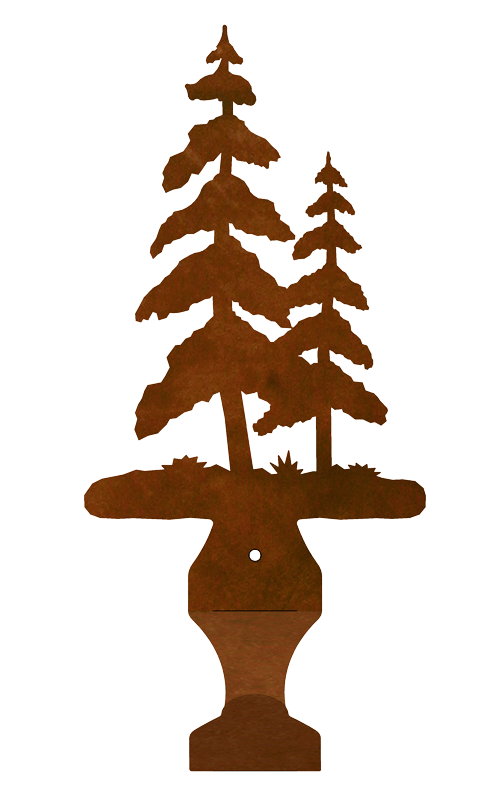 DR-4044 - Pine Tree Small Drape Holder