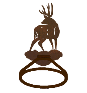 BA-8393 - Mule Deer Towel Ring