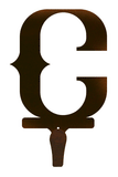 CHL-612 - C Western Font Single Coat Hook