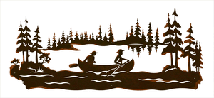 WA-6019 - Canoer 57" Wall Art