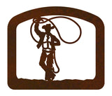 LNH-1641 - Roping Cowboy Letter Holder