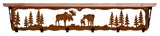 SW-5764 - Moose Family 42" Hook Shelf