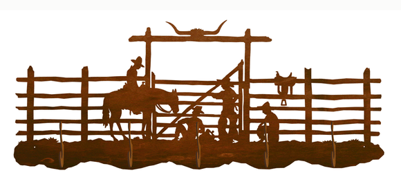 CH-5558 - Cowboy Corral Scenic Five Hook