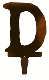 CHL-513 - D Lodge Font Single Coat Hook