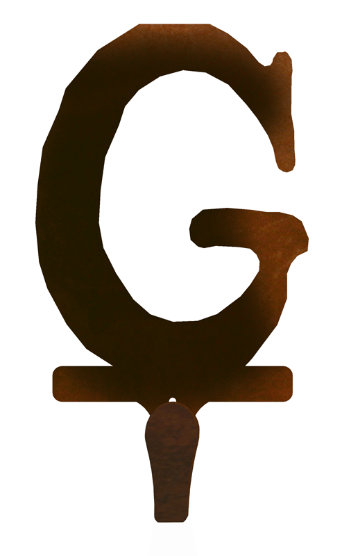 CHL-516 - G Lodge Font Single Coat Hook