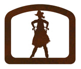LNH-1605 - Cowgirl Letter Holder