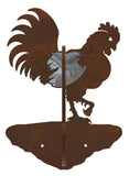 CH-5279 - Rooster Double Coat Hook Burnished