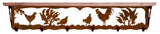 SW-5766 - Rooster 42" Hook Shelf