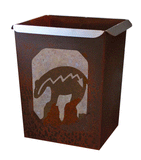 WB-2042 - Fetish Bear Waste Basket