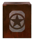 TC-9320 - TX Star RectangleTissue Box Cover