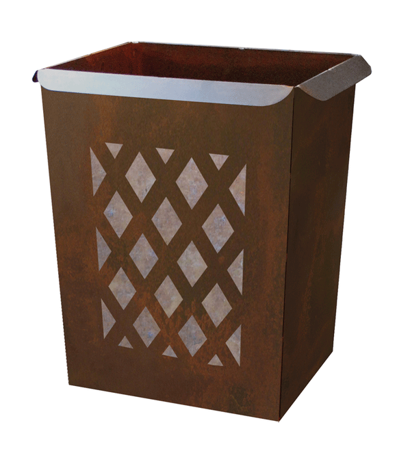 WB-2062 - Lattice Waste Basket