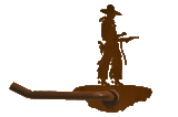 BA-8154 - Pistol Cowboy Tissue Holder