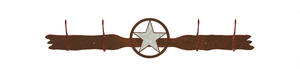 CH-5463 - Texas Star Four Hook Burnished