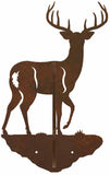 CH-5275 - White Tail Deer Double Coat Hook