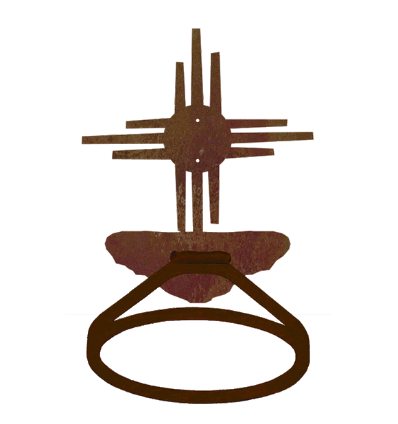 BA-8826 - New Mexico Sun Towel Ring