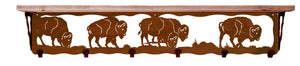 SW-5703 - Buffalo 42" Hook Shelf